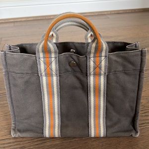 Hermés Small Canvas Tote
